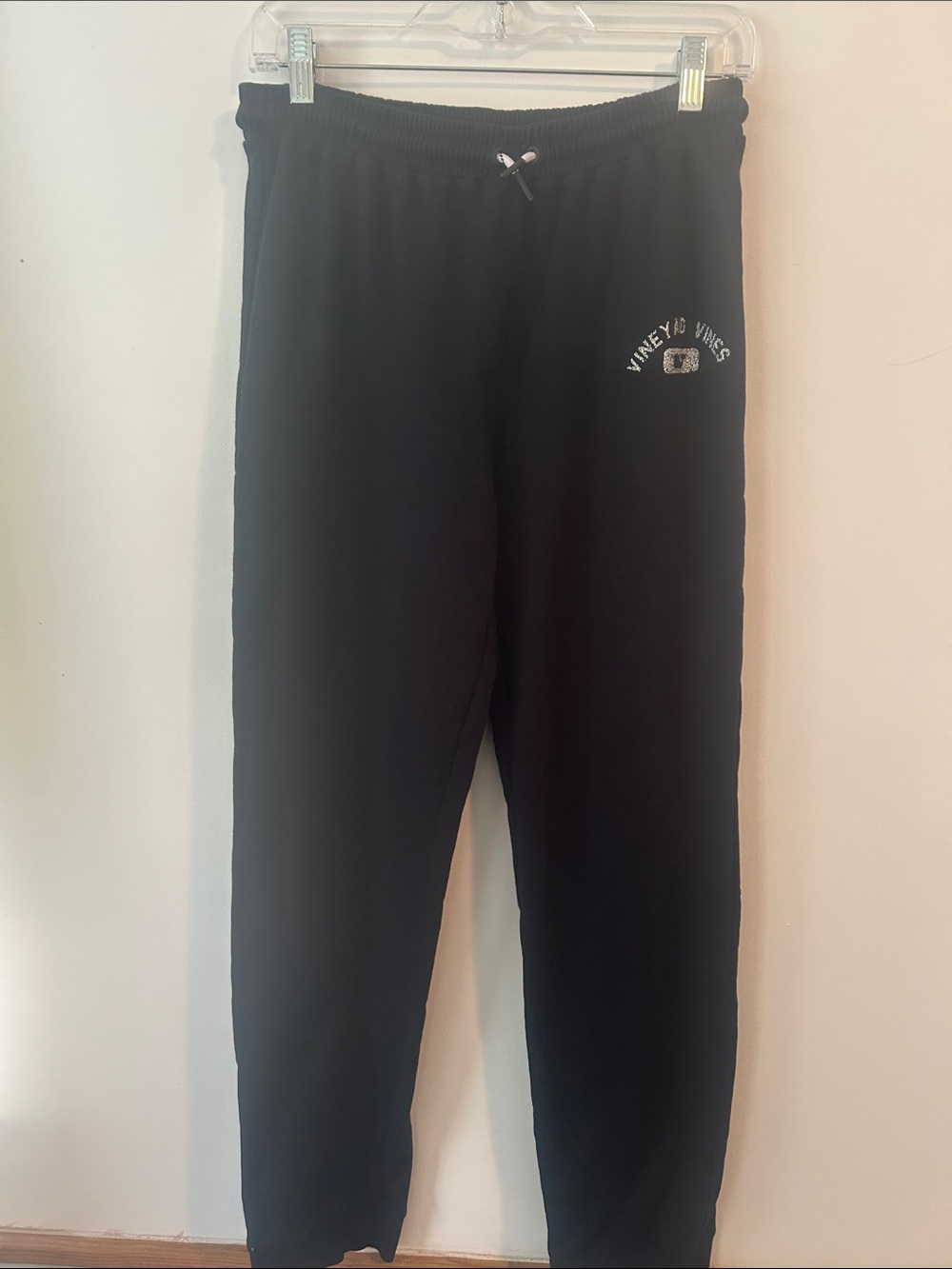 Vineyard Vines Kids Black Jogger Sweatpants with Logo